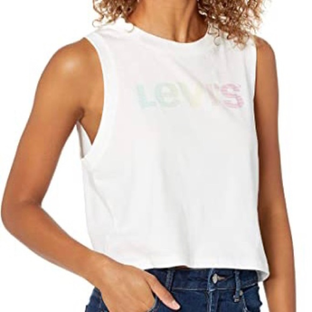 Levi’s Graphic Crop Tank Top